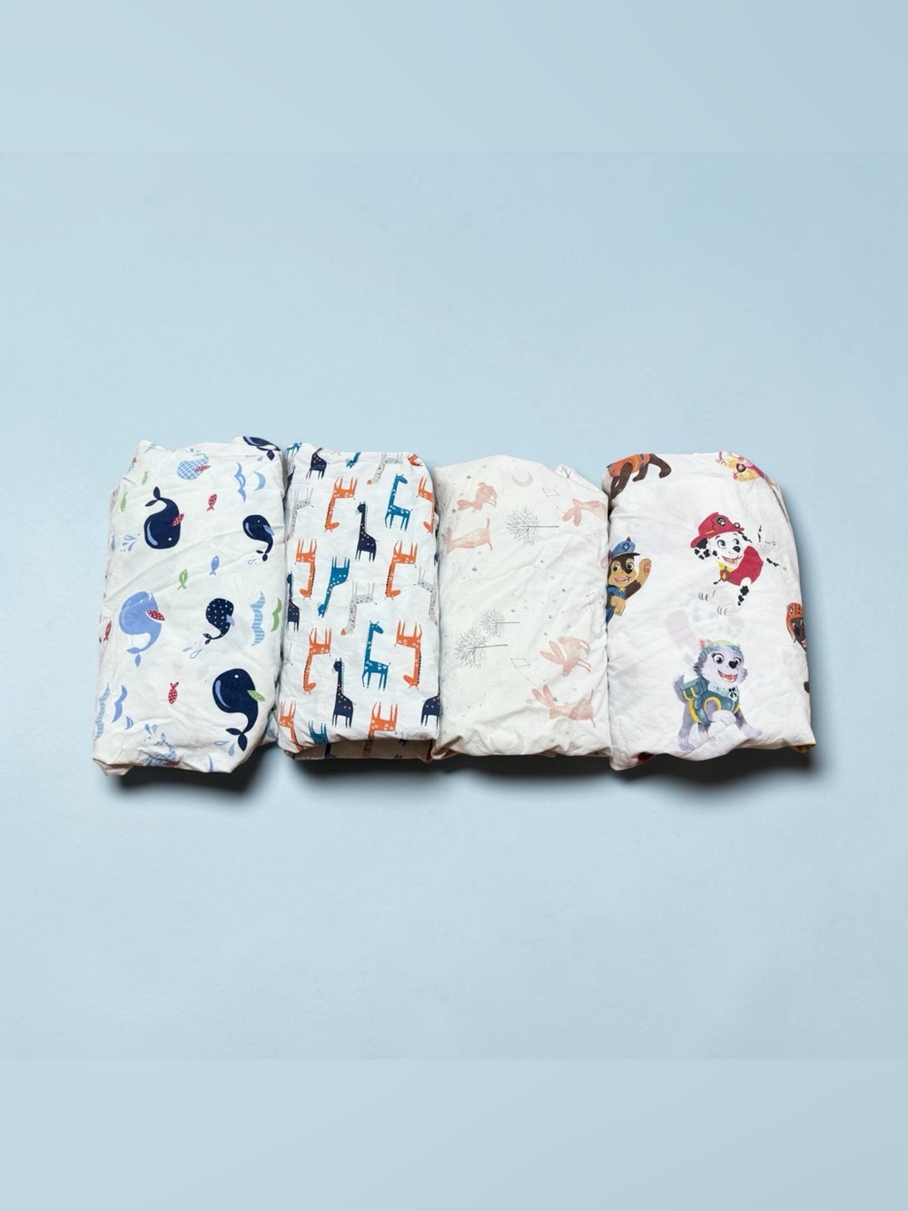 Pottery Barn Kids Standard Crib Fitted Sheet Organic Cotton Paw Patrol